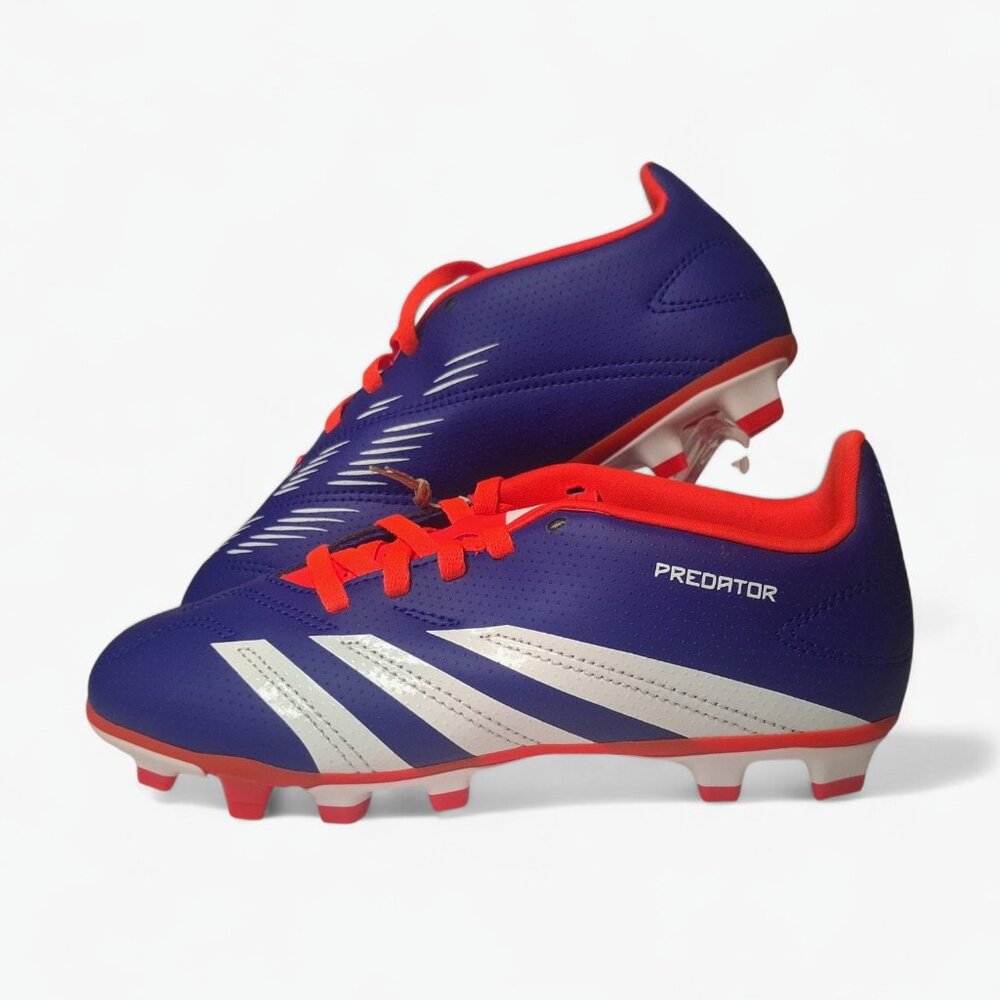 Adidas Predator Club FG Jr Soccer Cleats Lucid Blue IF6424 Youth 2.5 New